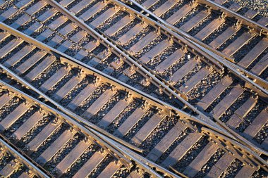 Railroad tracks clipart