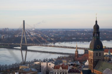 Riga view clipart