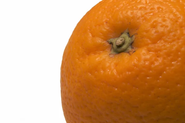 Ізольована частина апельсина — стокове фото