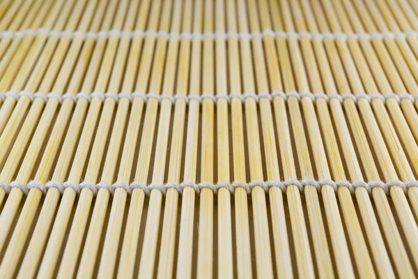 日本竹寿司垫纹理 — 图库照片