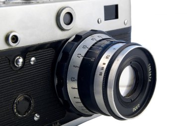 Old rangefinder camera clipart