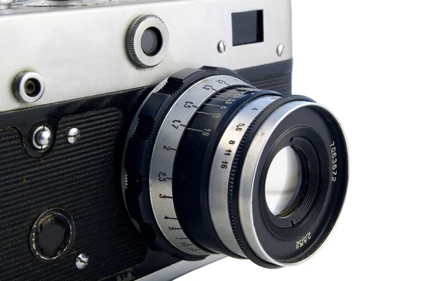 古いレンジファインダー ・ カメラ — ストック写真