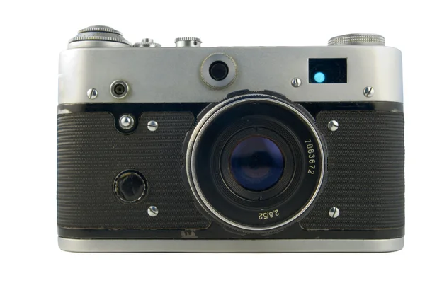 Eski telemetre kameralı — Stok fotoğraf