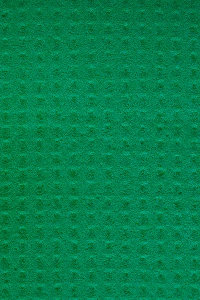 Esponja artificial verde modelada — Fotografia de Stock