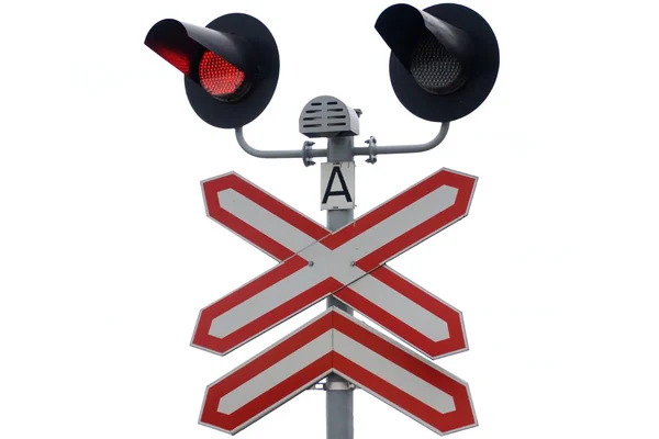 Semafori ferroviari — Foto Stock