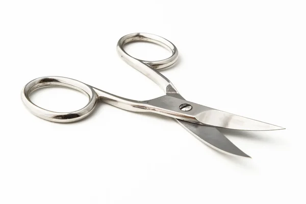 Cosmetic nail scissors — Stock Photo, Image