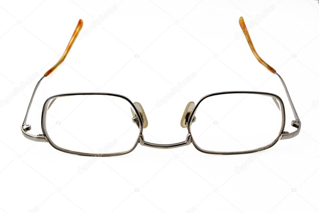Eyeglasses on white