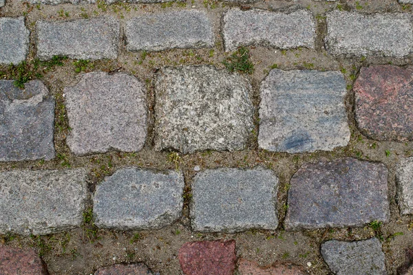 Cobblestone path texture — Stock Photo, Image
