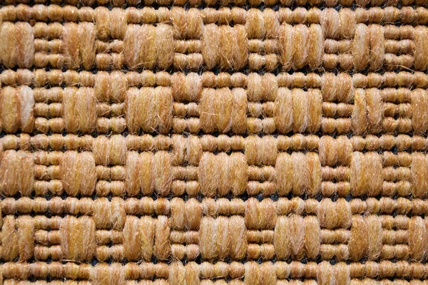 Texture tappeto marrone — Foto Stock