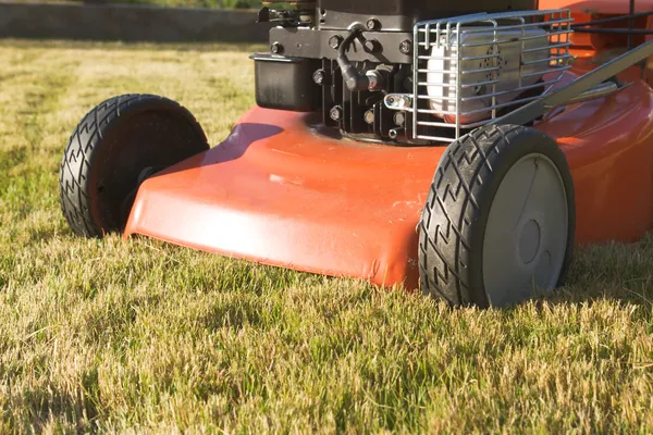 stock image Lawnmower front part close-up