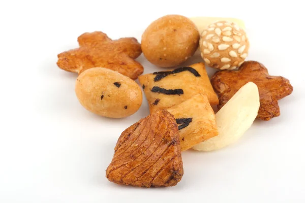 日本辣米饼干 — 图库照片