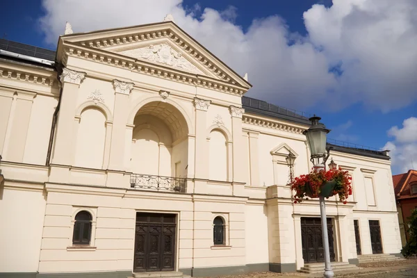 stock image Old Drama theater in Klaipeda