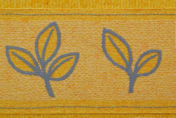 Tapeta żółty i niebieski — Zdjęcie stockowe