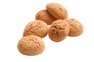 Italian apricot-nut cookies clipart