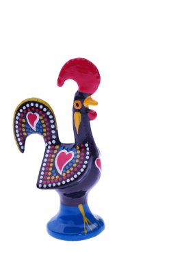 Rooster statuette clipart