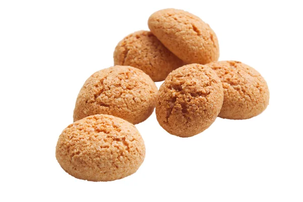 Italienska aprikos-mutter cookies — Stockfoto