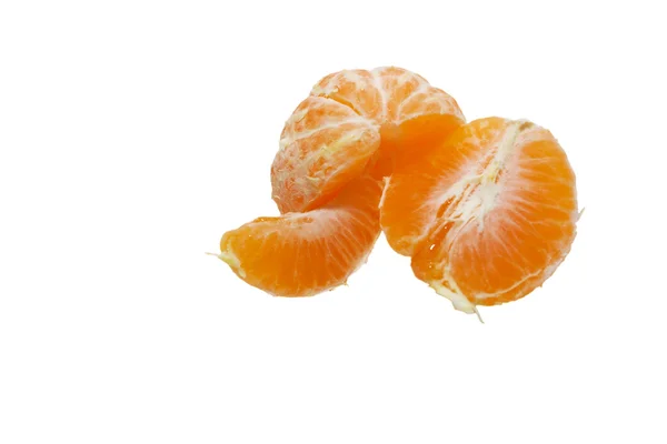 Peeled tangerine — Stock Photo, Image