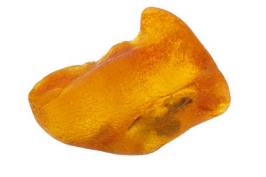 Piece of Baltic amber clipart