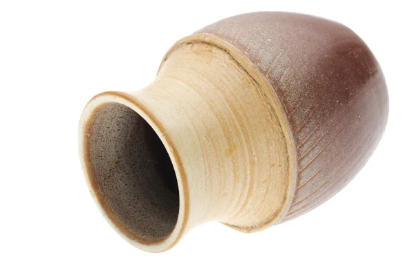 Pequeno pote de cerâmica — Fotografia de Stock