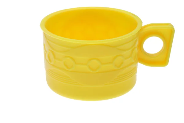 Izole oyuncak çay fincanı — Stok fotoğraf