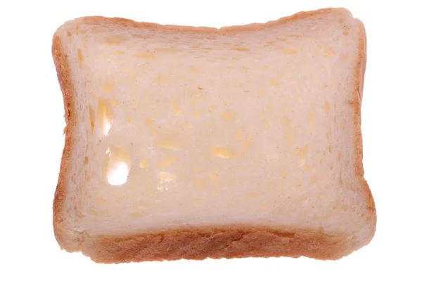 新鲜吐司面包块 — 图库照片