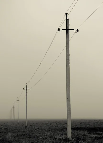 stock image Columns high voltage