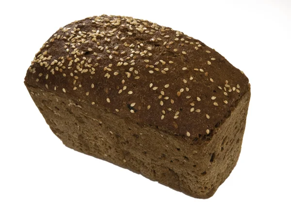 stock image Rye-bread isolated on white background