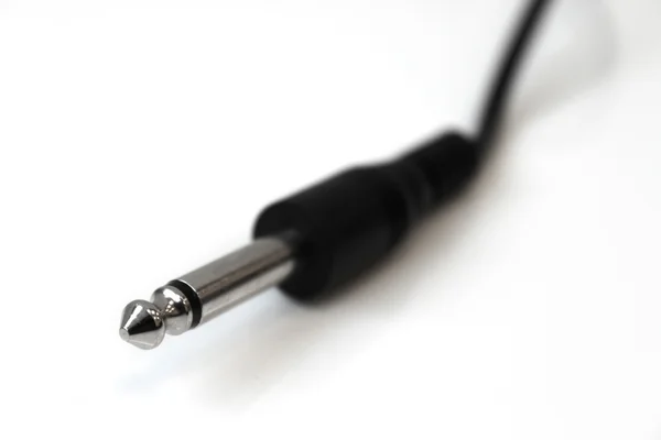 Podłączyć dane i muzyka i kabel. — Zdjęcie stockowe