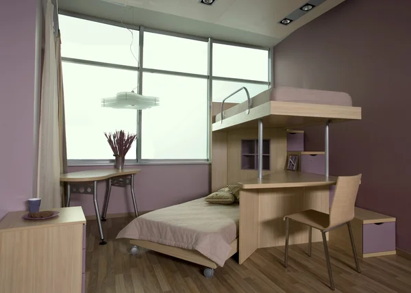 Elegante camera bambino interior design . — Foto Stock