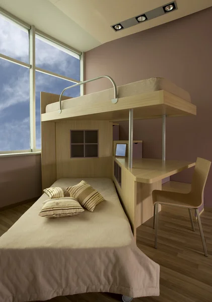 Elegant child room interior design. — Stock Photo, Image