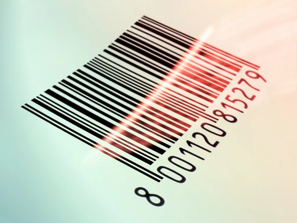 Ανάγνωση barcode — Φωτογραφία Αρχείου