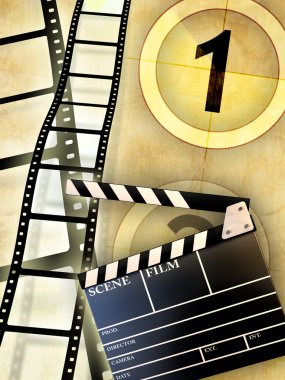 Movie industry clipart