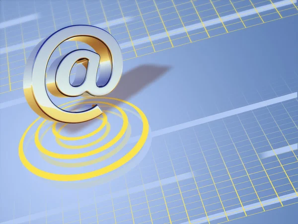 E-mail szimbólum — Stock Fotó