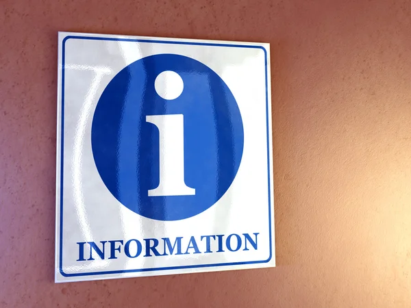 Information sign. — Stock Photo, Image