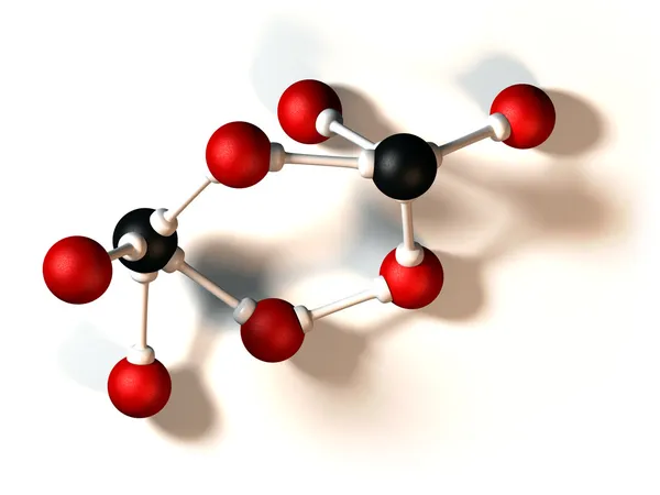 分子结构 — 图库照片