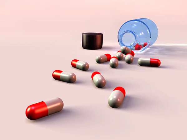 Tabletki — Zdjęcie stockowe