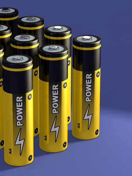 Batteri grupp — Stockfoto