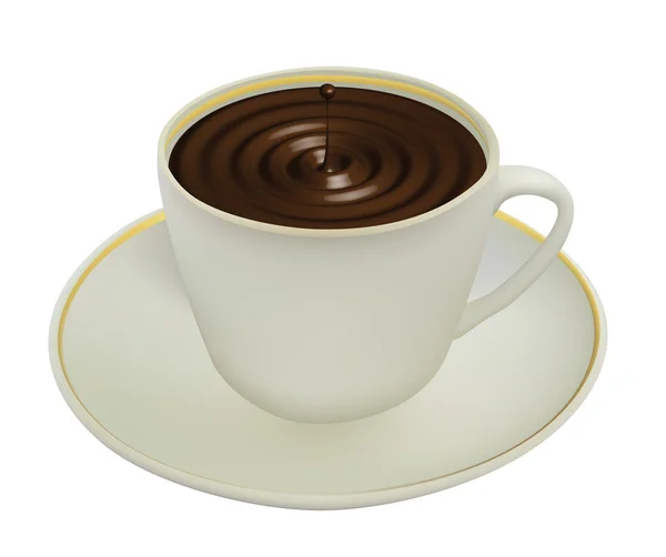 Kop kaffe – Stock-vektor