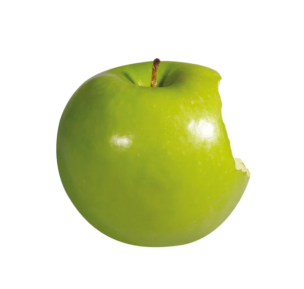Pokousaný apple — Stock fotografie