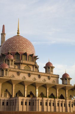 Putrajaya famous landmark in malaysia clipart