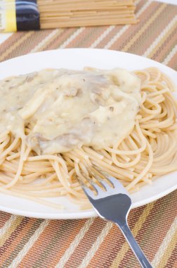 Spagetti carbonara makarna