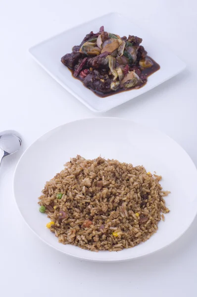 Kinesiska stekt ris — Stockfoto
