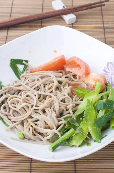 Soba noodle — Stock Photo, Image