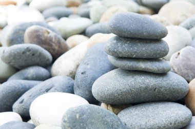 Stacked stones clipart