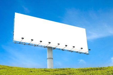 Blank billboard clipart