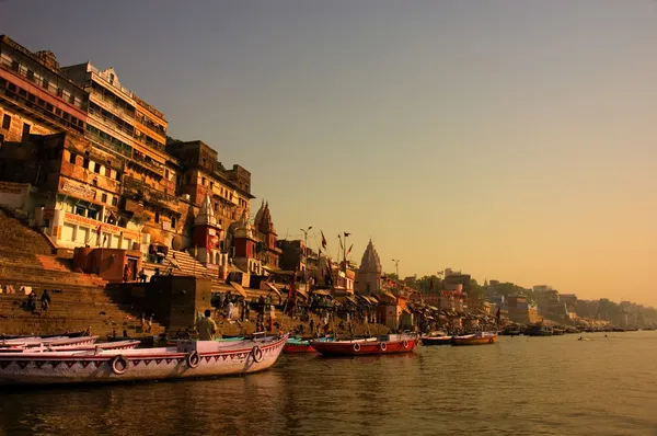 Varanasi en Inde Photos De Stock Libres De Droits