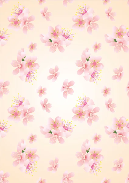 Pink seamless flowers — Stock Photo, Image