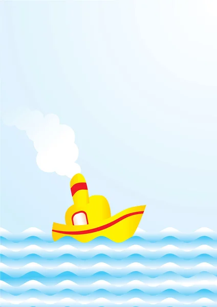 Barco de verão — Fotografia de Stock