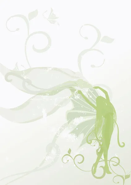 Grön älva — Stockfoto