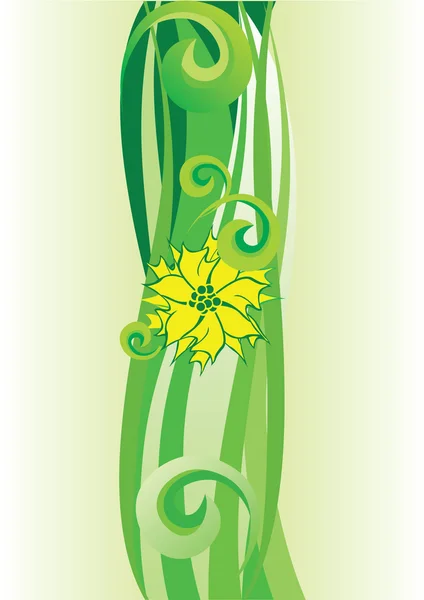 Green yellow florishies — Stock Photo, Image